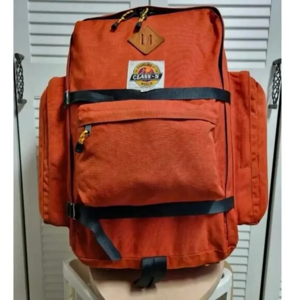 Vintage Class-5 Mountaineering‎ Internal Frame Backpack Day Pack Hiking Equipage